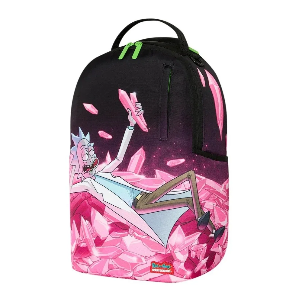 Sprayground Rick and Morty Kalaxian Crystal Shark Backpack Exclusive